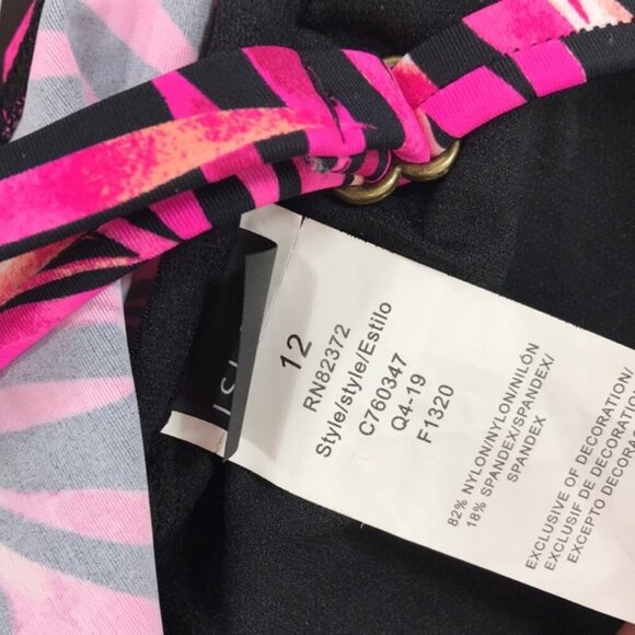 Island Escape Ruffled Tankini Swim Top - Picture 8 of 8